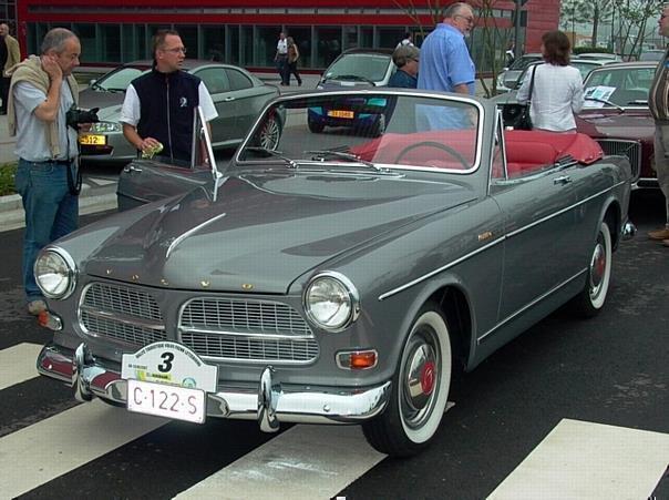 Volvo Amazon Coune Cabriolet (1962) beim VROM im vergangenen Jahr: Von den fünf gebauten Exemplaren existieren nur noch zwei. Foto: Auto-Reporter/Volvo